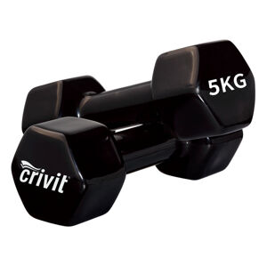 CRIVIT® Činka, 3 kg/5kg, 2 kusy (5 kg, 2 kusy)