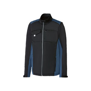 PARKSIDE® Pánska softshellová bunda (XXL (60/62), modrá/čierna)