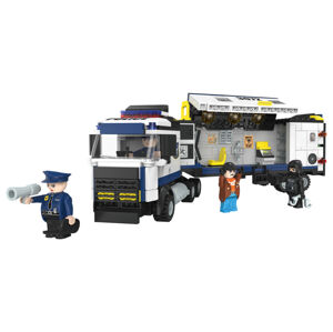 Playtive Hračkárske vozidlo s posádkou Clippys, M (policajné nákladné auto)