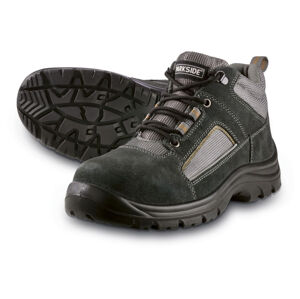 PARKSIDE® Pánska kožená bezpečnostná obuv S3 (46, šedá)