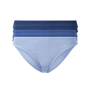ESMARA® Dámske nohavičky, 5 kusov  (XS (32/34), námornícka modrá / modrá / bledomodrá )