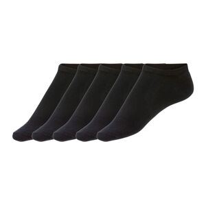 ESMARA® Dámske ponožky, 5 párov  (35/38, čierna)