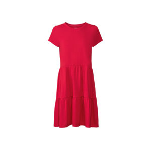 ESMARA® Dámske šaty z viskózy (XS (32/34), červená)