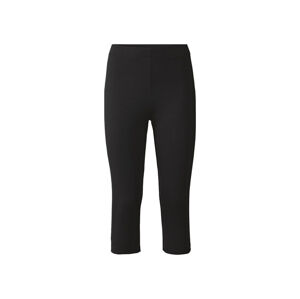 ESMARA® Dámske 3/4 legíny  (XS (32/34), čierna)