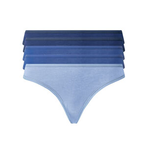 ESMARA® Dámske nohavičky, 5 kusov  (M (40/42), námornícka modrá / modrá / bledomodrá )