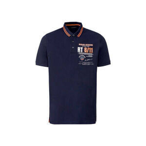 LIVERGY® Pánske polo tričko  "Regular Fit" (S (44/46), námornícka modrá)