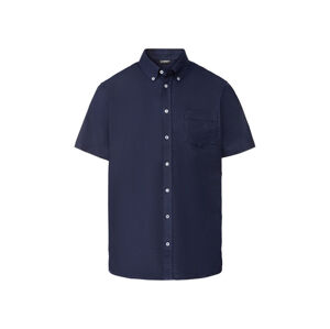 LIVERGY® Pánska košeľa „Modern Fit“ (L (41/42), námornícka modrá)