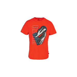 Puma Pánske tričko „Regular Fit“ (L, červená)