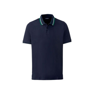 LIVERGY® Pánske polo tričko  "Regular Fit" BIO (S (44/46), námornícka modrá)