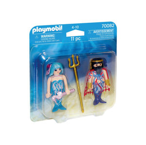 Playmobil Tematické figúrky, 2 kusy (morský kráľ a morská panna)