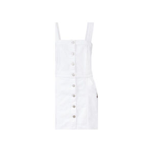 ESMARA® Dámska sukňa na traky BIO (40, biela)