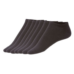 ESMARA® Dámske nízke ponožky, 7 párov  (39/42, čierna)