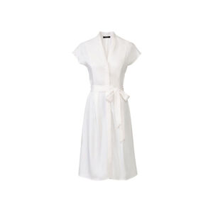 ESMARA® Dámske šaty  (40, biela)