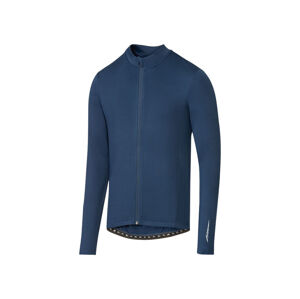 CRIVIT® Pánske cyklistické tričko s dlhým rukávom (L (52/54), modrá)