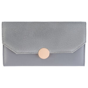 ESMARA® Dámska kožená peňaženka (šedá)