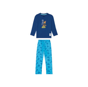 DUMM Chlapčenské pyžamo z biobavlny (134/140, modrá)
