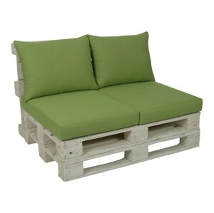 GO-DE Textil Vankúš na paletové sedenie, 4 kusy (zelená)