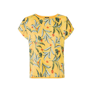 ESMARA® Dámske tričko s potlačou  (XS (32/34), vzor / žltá)