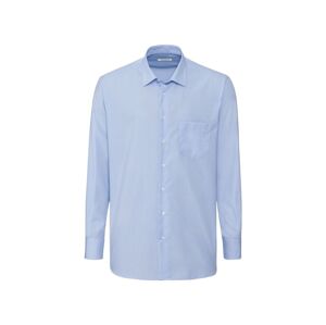 NOBEL LEAGUE® Pánska modrá košeľa s Kentovým golierom „Regular Fit“ (41)