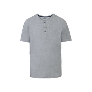 LIVERGY® Pánske pyžamové tričko BIO (M (48/50), šedá)