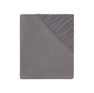 Livarno Home Napínacia plachta Jersey 180–200 x 200 cm (šedá)