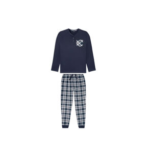 LIVERGY® Pánske pyžamo (XL (56/58), navy modrá)