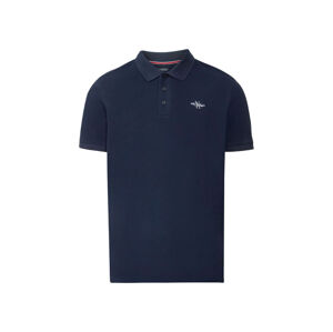 LIVERGY® Pánske polo tričko  (S (44/46), námornícka modrá)