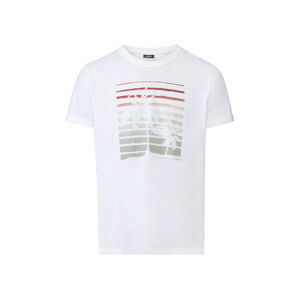 LIVERGY® Pánske tričko  (XL (56/58), biela)