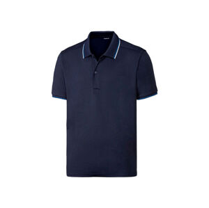 CRIVIT® Pánske funkčné golfové polo tričko  (L (52/54), námornícka modrá)
