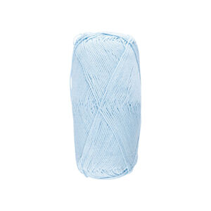 CRELANDO® Bavlnená priadza na pletenie (modrá)