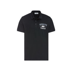 Stock&Hank Pánske polo tričko Regular fit (XL, čierna)