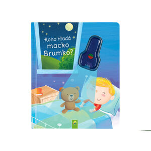 DUMM Detská obrázková knižka s UV baterkou (Koho hľadá macko Brumko?)