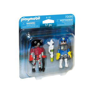 Playmobil Tematické figúrky, 2 kusy (vesmírny policajt a gauner)