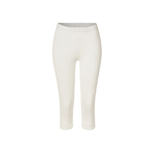 esmara® Dámske capri legíny (L (44/46), biela)