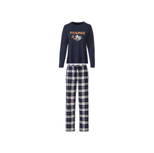 esmara® Dámske pyžamo (XS (32/34), navy modrá)