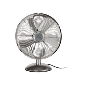 SILVERCREST® Stolný ventilátor STVM 30 B2, 30 cm (nikel)