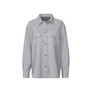 esmara® Dámska košeľová bunda (XS (32/34), sivá)
