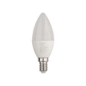 LIVARNO home LED žiarovka (sviečka E14, matná, 6 W)