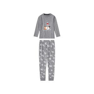 lupilu® Chlapčenské vianočné pyžamo (98/104, sivá)