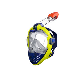 CRIVIT Šnorchlovacia maska (L/XL, žltá/modrá)