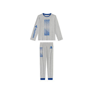 PLAYSTATION | XBOX Chlapčenské dlhé pyžamo (146/152, Playstation/sivá)
