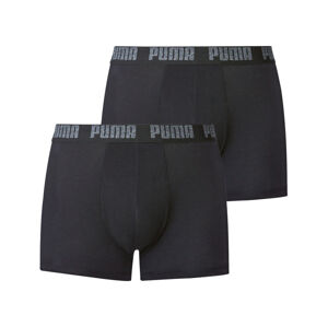 Puma Pánske boxerky, 2 kusy (L, čierna)