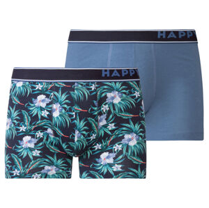 Happy Shorts Pánske boxerky, 2 kusy (M, havajský kvet)