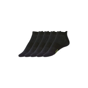 CRIVIT® Dámske členkové ponožky Sport Coolmax, 5 párov (37/38, čierna)