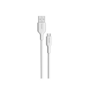 TRONIC® Nabíjací a dátový kábel USB-A na USB-C/Micro USB (biela, USB-A na Micro USB)