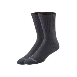 PARKSIDE® Pánske pracovné ponožky, 2 páry (43/46, čierna)