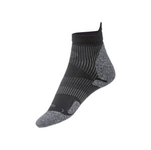 CRIVIT® Pánske bežecké ponožky (45/46, čierna)