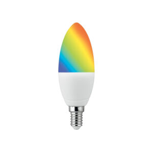LIVARNO home LED žiarovka RGB (sviečka )