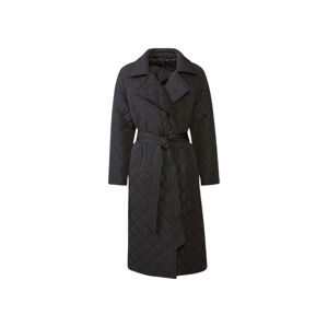 esmara® Dámsky prešívaný kabát (L (44/46), čierna)