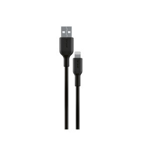 TRONIC® Nabíjací a dátový kábel, 1 m (čierna, USB-A na Lightning)